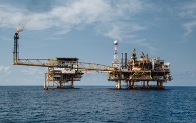 Offshore Industry oil and gas production petroleum.