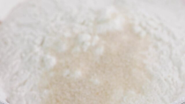 Adding Sugar to Flour