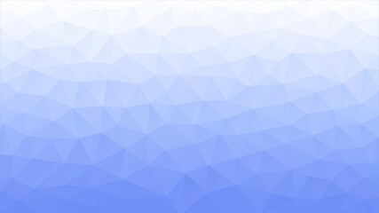 Abstract low poly geometric blue color background. Vector illustration.