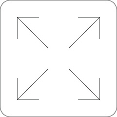 cinema hall and movie making icon expand and screen