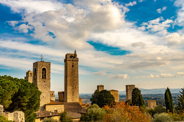 Fototapeta premium San Gimignano in Toscana