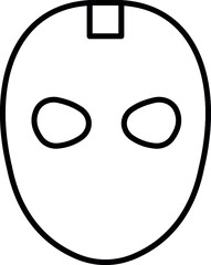 hockey icon  hockey mask and mask