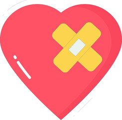 heart icons heart wing  and love