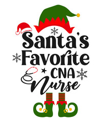 Santa's Favorite CNA Nurse