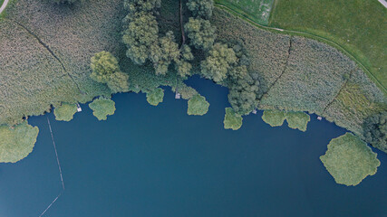 pond aerial