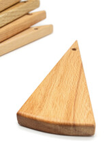 Isolated photos of cutting kitchen boards