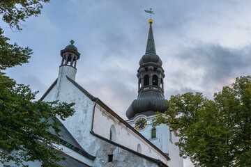 ein Sommerabend in der baltischen Hauptstadt Tallinn