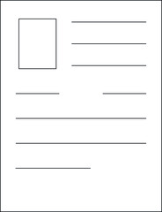 digital marketing icon paper and document