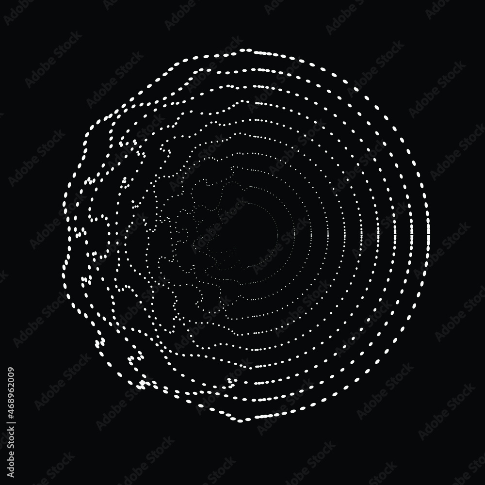 Poster abstract flow lines background . from order to chaos .fluid wavy shape .striped linear pattern . mus