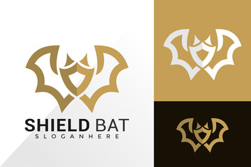 Shiled Bat Logo design inspiration
