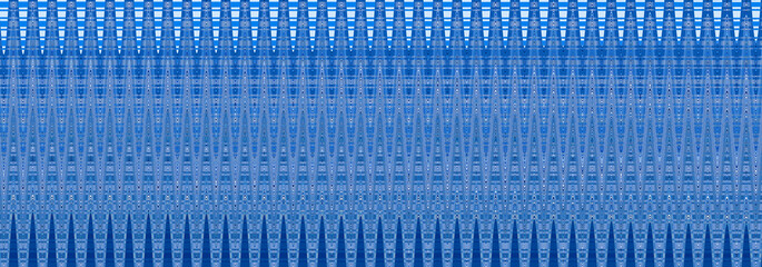 Illustration with blue abstract background.