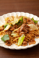 回鍋肉焼きそば