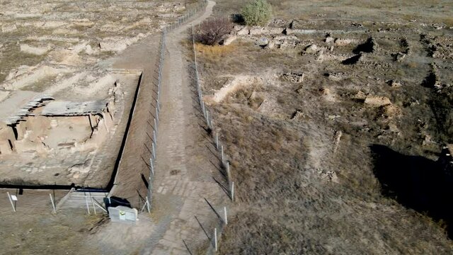 Kultepe ancient city ruins. Assyrian Trade Center in Karum-Kanis in Kayseri city Turkey. Its name in Assyrian texts from the 20th century BC was Kanesh