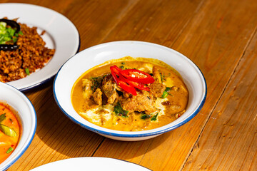 Curry with Beef Recipe. Thai food