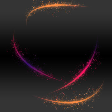 abstract background with stars