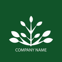  corporate logo illustration design in the field of nature.