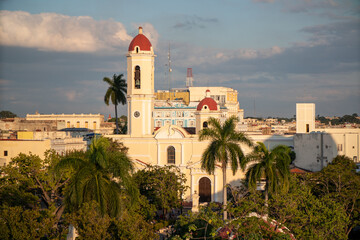 Fototapeta na wymiar Cuba Cienfuegos Park