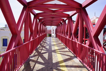 Bridge at the Dragon Sea Center of Art and Culture. Fortaleza  Ceara, Brazil.