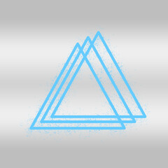 abstract triangle background