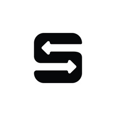 Letter S Logo design vector. S vector