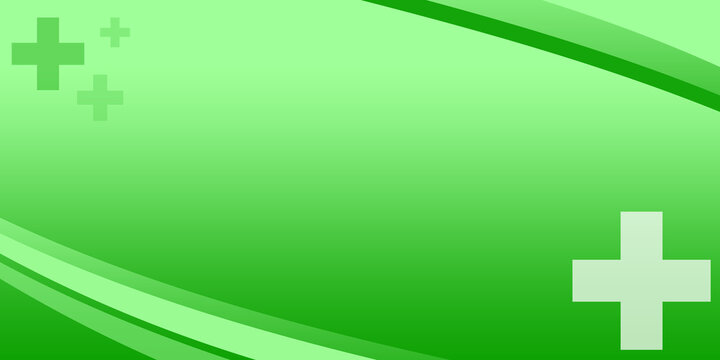 Abstract Green Medical Background