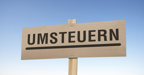 Umsteuern, Kurs ändern!