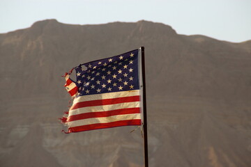 Wehende USA Flagge 1