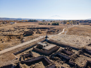 Kultepe ancient city ruins. Assyrian Trade Center in Karum-Kanis in Kayseri city Turkey. Its name...