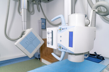 Medical modern equipment for treating health. Operation innovation therapy science healthcare.