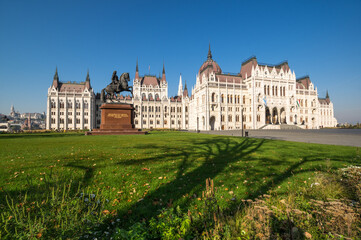 The Hungarian Parliament Building in Budapest