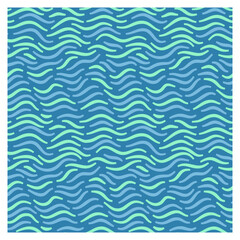 Seamless pattern with waves. Design for backdrops with sea, rivers or water texture. Figure for textiles.