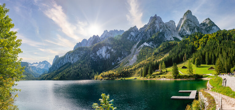 Berglandschaft, Berge, Gosau, Gosauseen, Dachstein, Dachstein West, &Ouml;sterreich, Ober&ouml;sterreich, Alpen