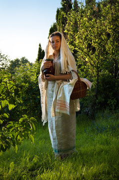 Young Slave Woman In The Garden