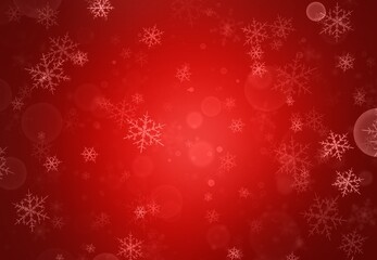 Image of defocus lights on a dark background. Abstract Background