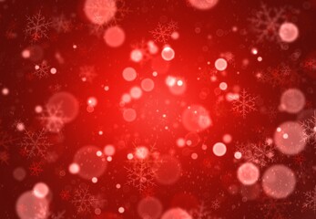 Defocused light on bright background. Abstract holiday background