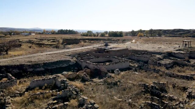 Kultepe ancient city ruins. Assyrian Trade Center in Karum-Kanis in Kayseri city Turkey. Its name in Assyrian texts from the 20th century BC was Kanesh