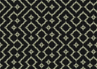 Fototapeta premium Abstract Geometric Pattern generative computational art illustration