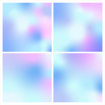 Pink Blue Blur Gradient Background Collection