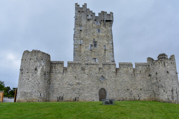 tower falling to ruin
