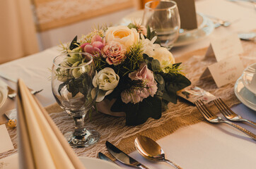 wedding table decoration