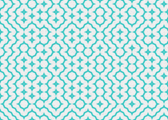 Fototapeta premium Abstract Geometric Pattern generative computational art illustration