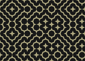 Abstract Geometric Pattern generative computational art illustration