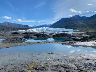 Fototapeta na wymiar Matanuska Glacier - Alaska