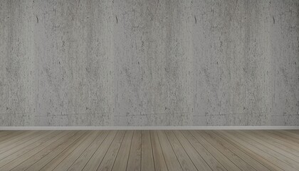 Empty room design interior 3d render