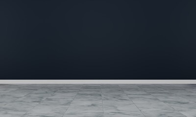 Empty room design interior 3d render
