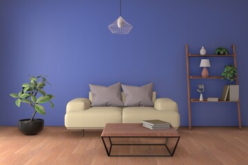 living room design. empty room design interior 3d render
