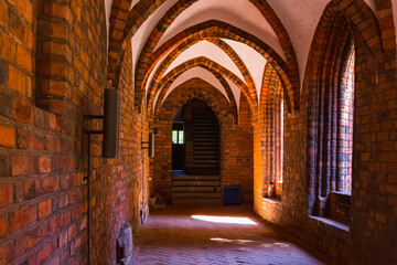 Vaults in Sct Maria church in Elsinore, Denmark