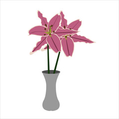 plant and flower vector