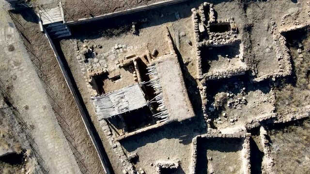 Kultepe ancient city ruins. Assyrian Trade Center in Karum-Kanis in Kayseri city Turkey. Its name in Assyrian texts from the 20th century BC was Kanesh