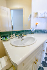 Fragment of a luxury bathroom